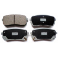 Auto ceramic rear disc brake pads for kia sorento spare parts korea